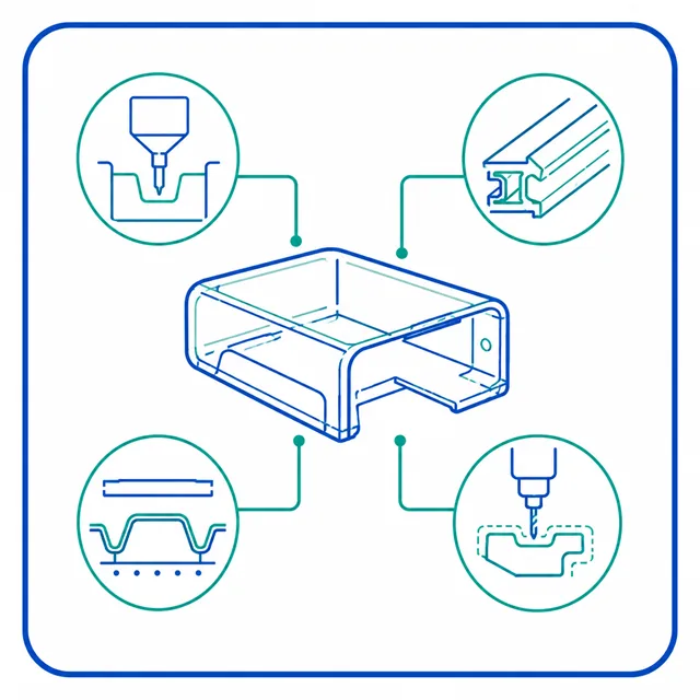 模具成型工艺线稿图